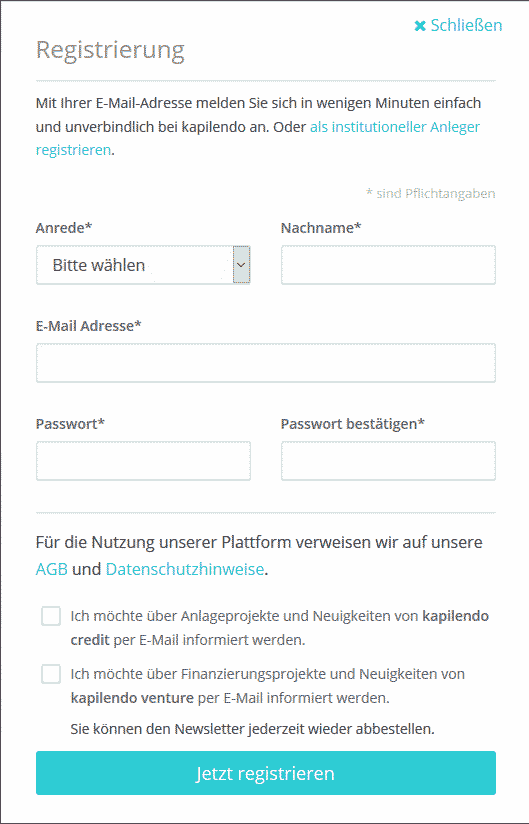 Kapilendo P2p Kredit Marktplatz Im Test Konditionen Historische Rendite Sicherheit