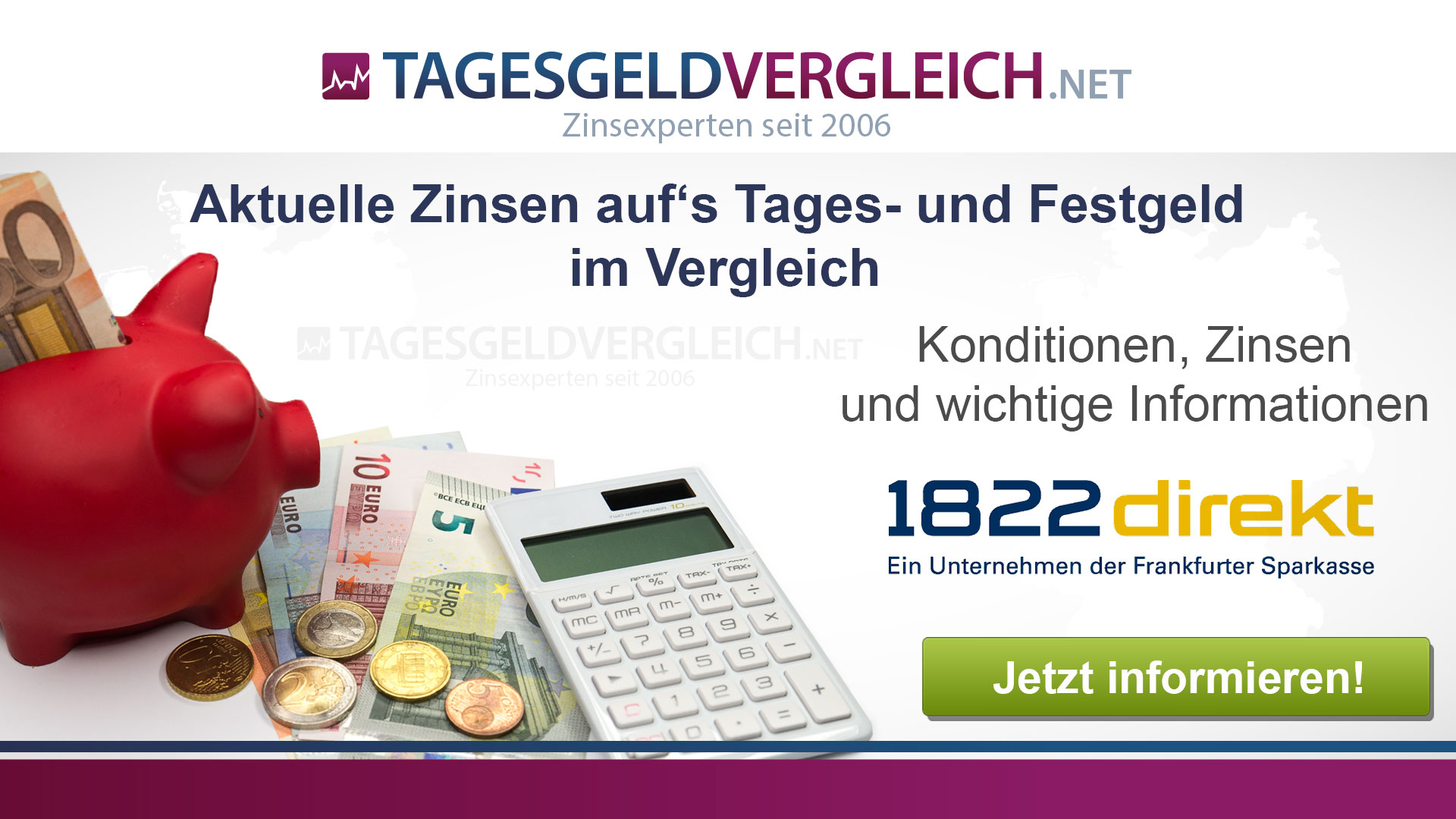 1822direkt Tagesgeld - Konditionen im Test